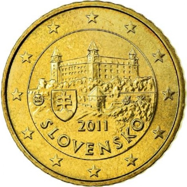Словакия 50 Евро цент (2011) KM#