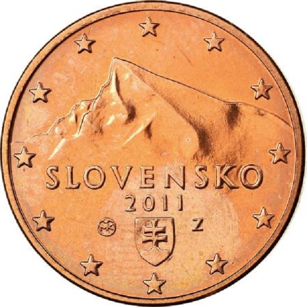 Словакия 5 Евро цент (2011) KM#