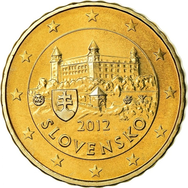 Slovakia 10 Euro cent (2012) KM#