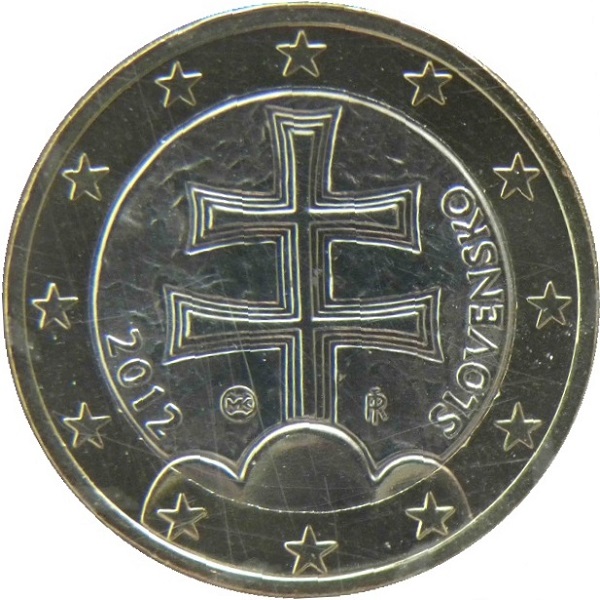 Словакия 1 Евро (2012) KM#