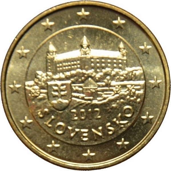 Словакия 50 Евро цент (2012) KM#