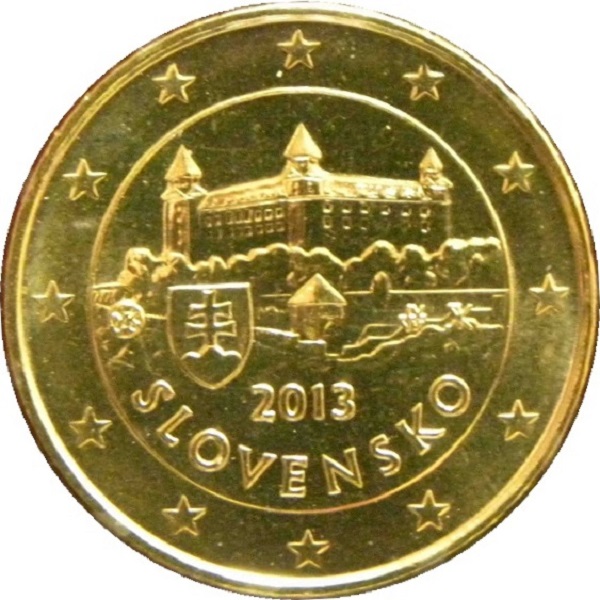 Словакия 10 Евро цент (2013) KM#