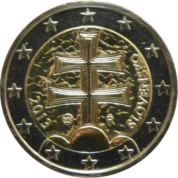 Словакия 2 Евро (2013) KM#