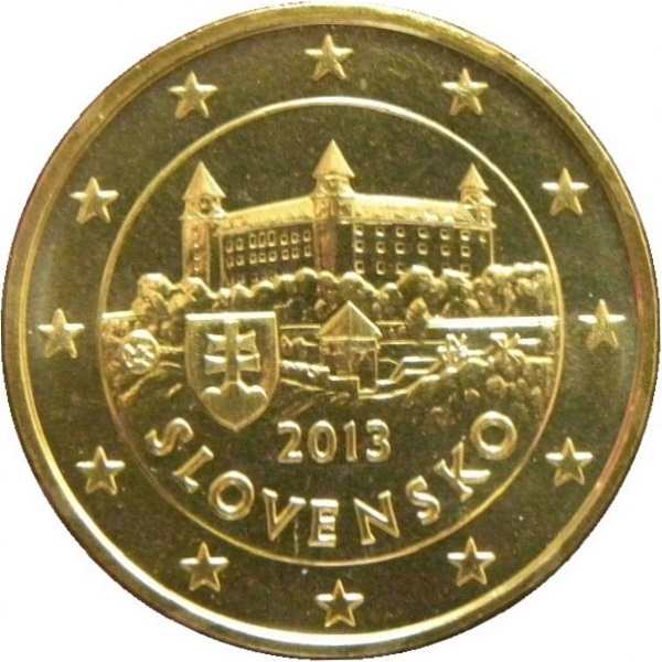 Словакия 50 Евро цент (2013) KM#