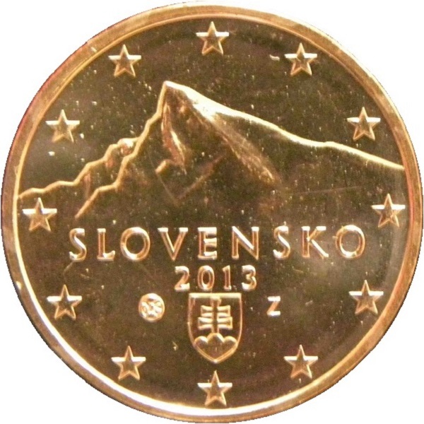 Словакия 5 Евро цент (2013) KM#