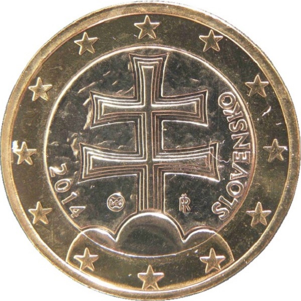 Словакия 1 Евро (2014) KM#