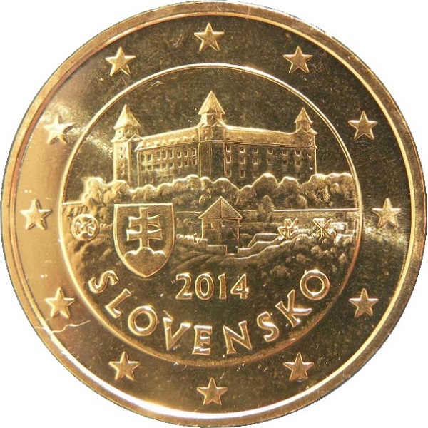 Словакия 50 Евро цент (2014) KM#