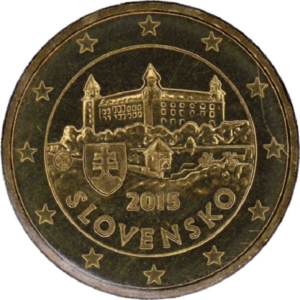 Словакия 10 Евро цент (2015) KM#