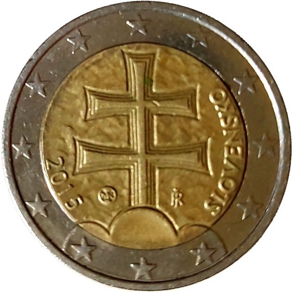 Словакия 2 Евро (2015) KM#