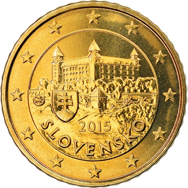 Словакия 50 Евро цент (2015) KM#