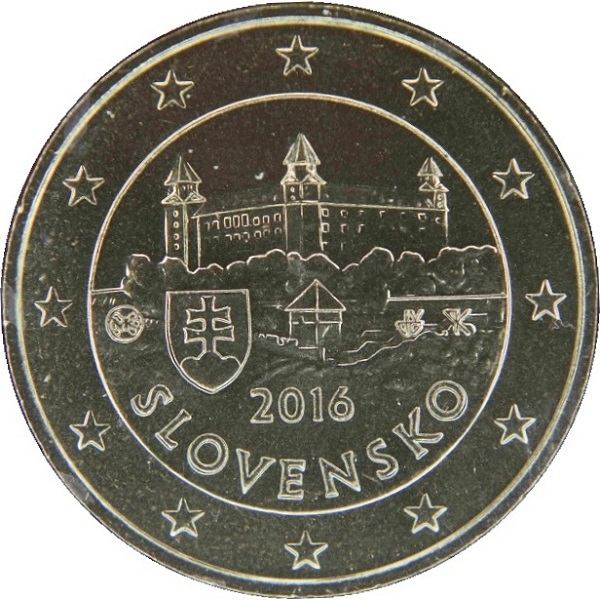 Словакия 50 Евро цент (2016) KM#