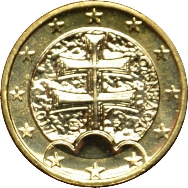 Slovakia 1 Euro (2017) KM#
