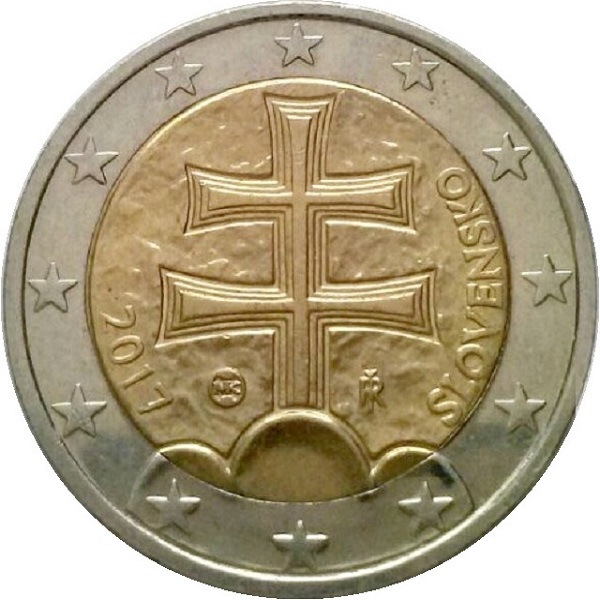 Slovakia 2 Euro (2017) KM#