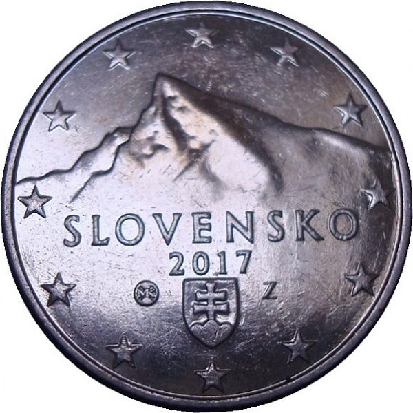 Slovakia 5 Euro cent (2017) KM#