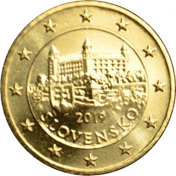 Slovakia 10 Euro cent (2019) KM#