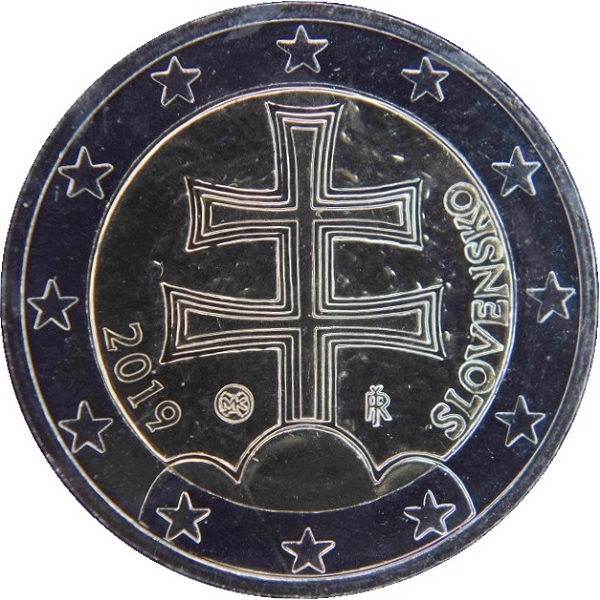 Slovakia 2 Euro (2019) KM#