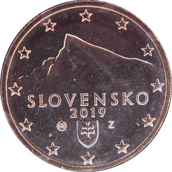 Slovakia 2 Euro cent (2019) KM#