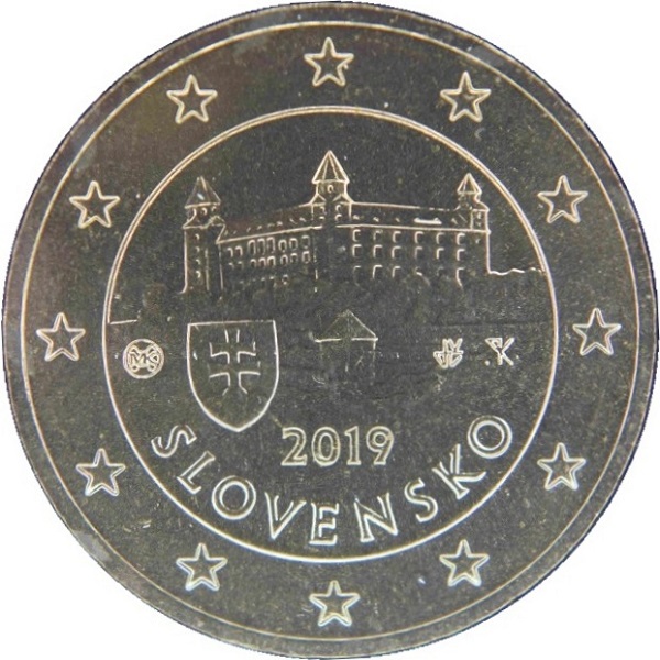 Slovakia 50 Euro cent (2019) KM#