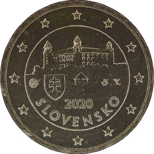 Словакия 10 Евро цент (2020) KM#