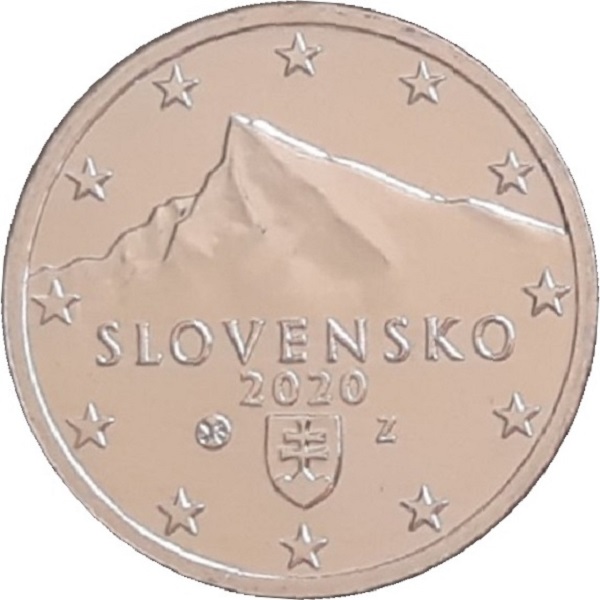 Словакия 2 Евро цент (2020) KM#