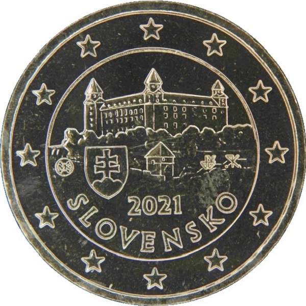 Словакия 50 Евро цент (2021) KM#