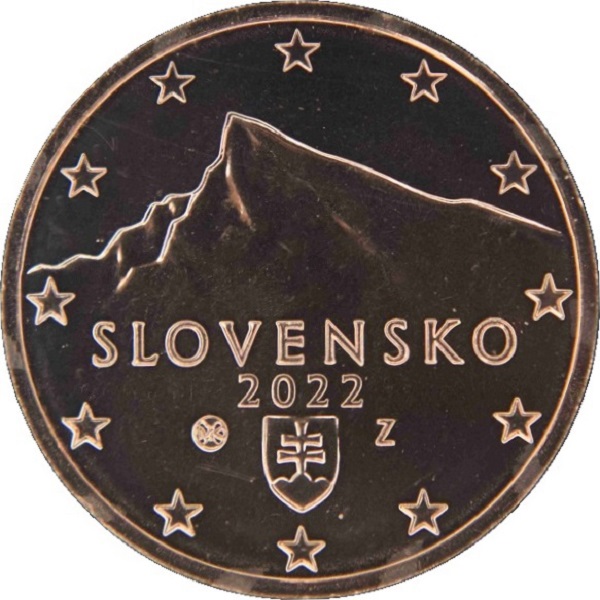 Словакия 2 Евро цент (2022) KM#