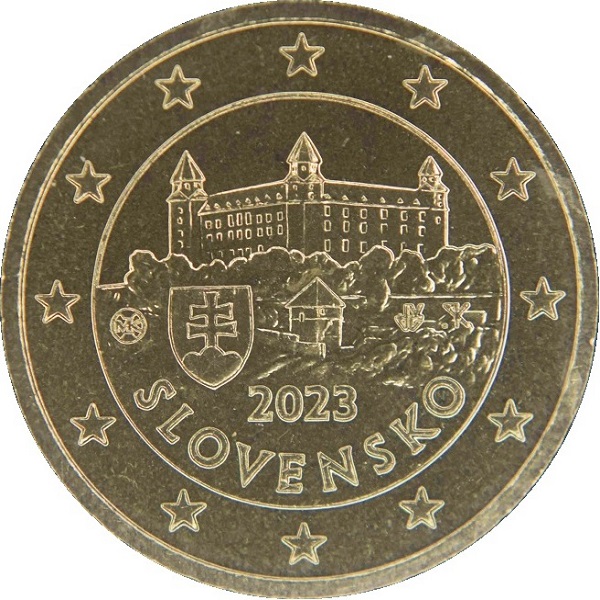 Словакия 50 Евро цент (2023) KM#