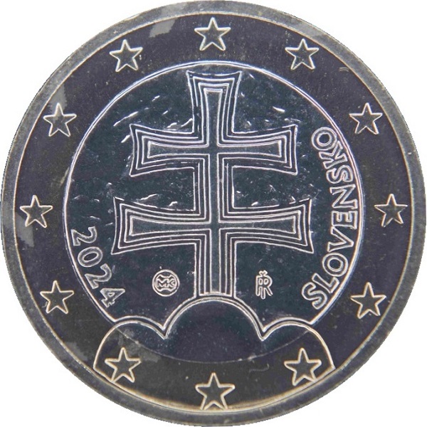 Словакия 1 Евро (2024) KM#