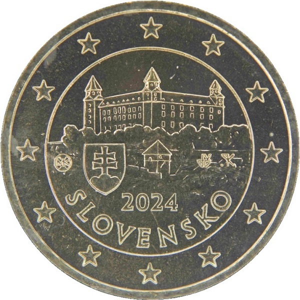 Словакия 50 Евроцент (2024) KM#