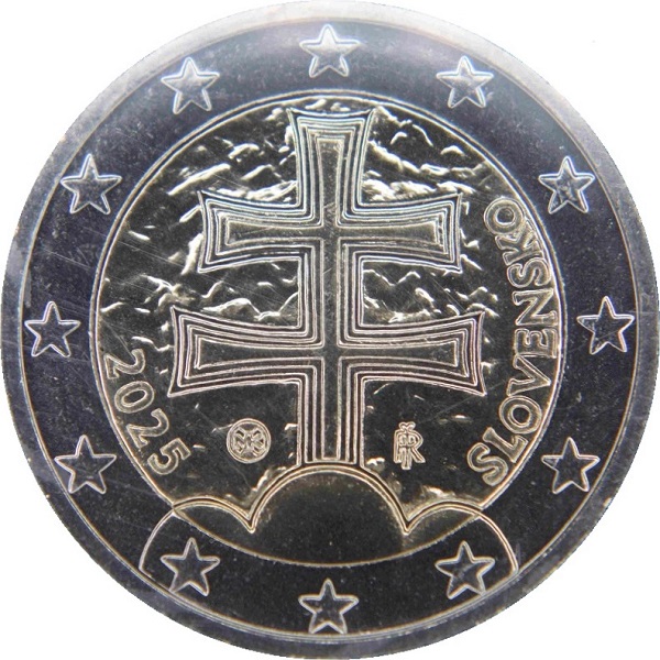 Словакия 2 Евро (2025) KM#