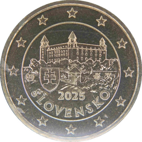 Словакия 50 Евроцент (2025) KM#
