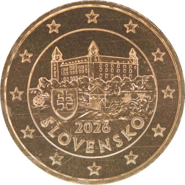 Slovakia 10 Eurocent (2026) KM#