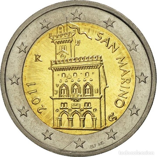 San Marino 2 Euro (2011) KM#