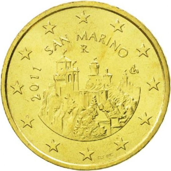 San Marino 50 Euro cent (2011) KM#