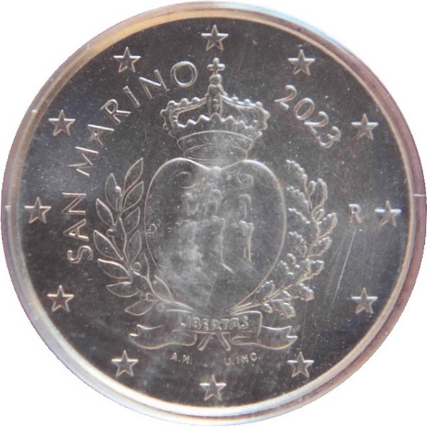 Сан-Марино 1 Евро цент (2023) KM#