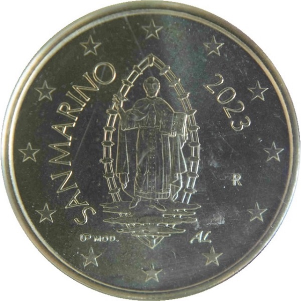 Сан-Марино 50 Евро цент (2023) KM#