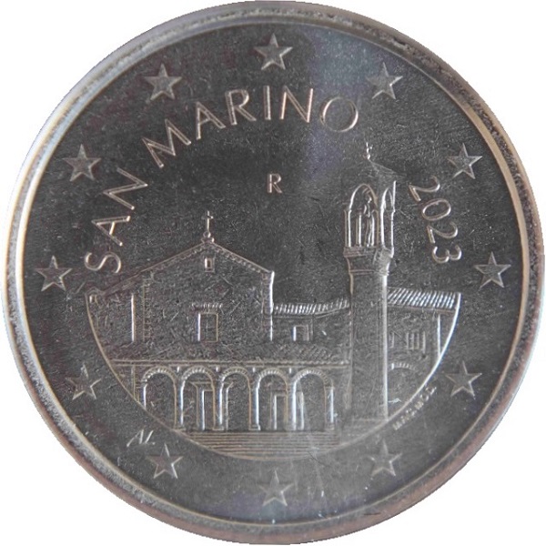 Сан-Марино 5 Евро цент (2023) KM#