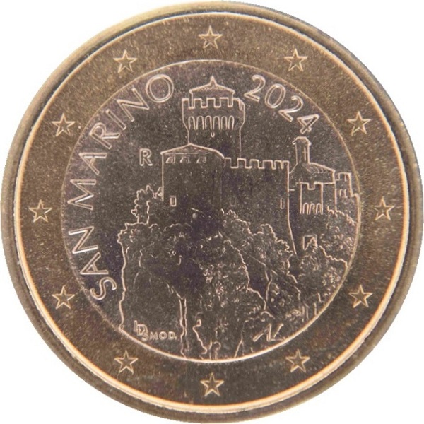 Сан-Марино 1 Евро (2024) KM#