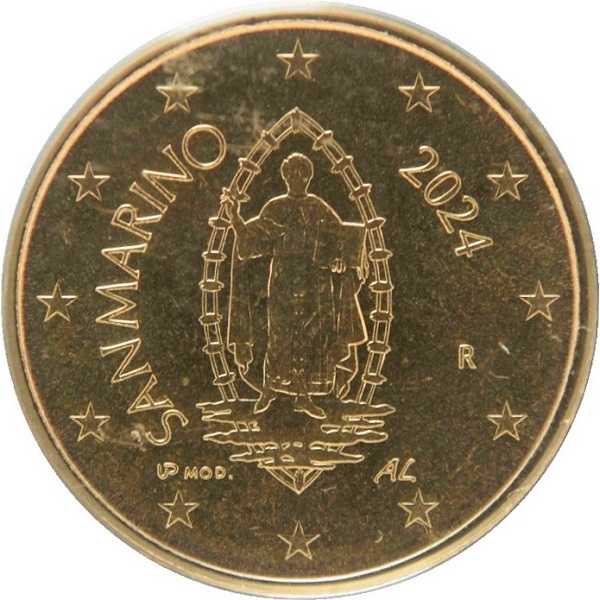 Сан-Марино 50 Евроцент (2024) KM#