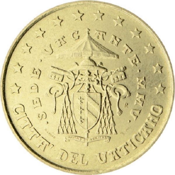 Ватикан 50 Евро цент (2005sv) KM#