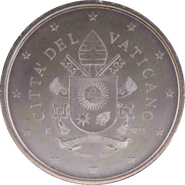 Ватикан 5 Евро цент (2023) KM#