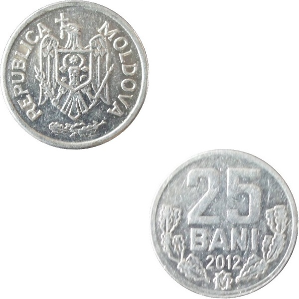Moldova 25 Moldovan bani (2012) KM#